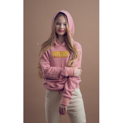 Dutch Dream Denim roze hoodie Maji