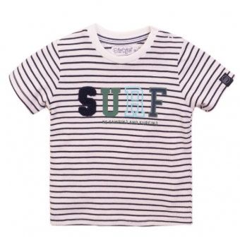 Dirkje t-shirt navy stripe Surf